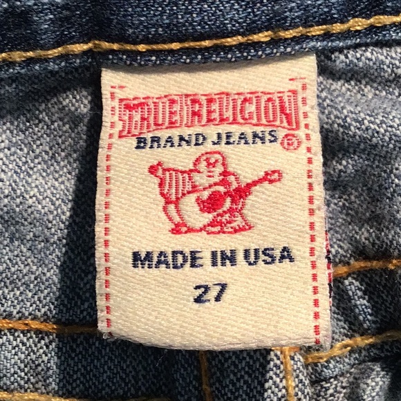 VGUC Well Loved Women’s 27 True Religion “Brianna” Boyfriend Jeans - Picture 4 of 8